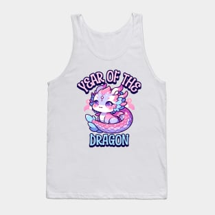 Year of The Dragon Cute Kawaii Dragon Tank Top